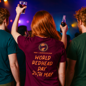 world redhead day t-shirt